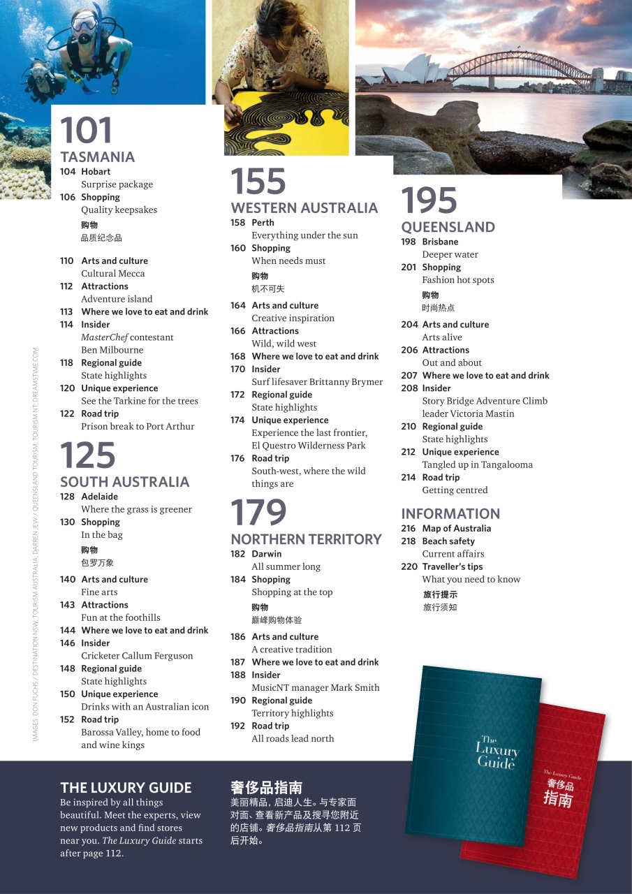 Destinations Series Preview Pages