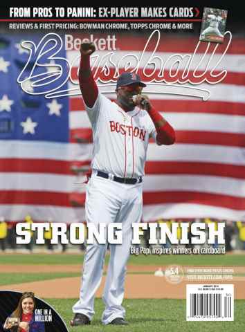 Beckett Baseball Magazine issue January 2014