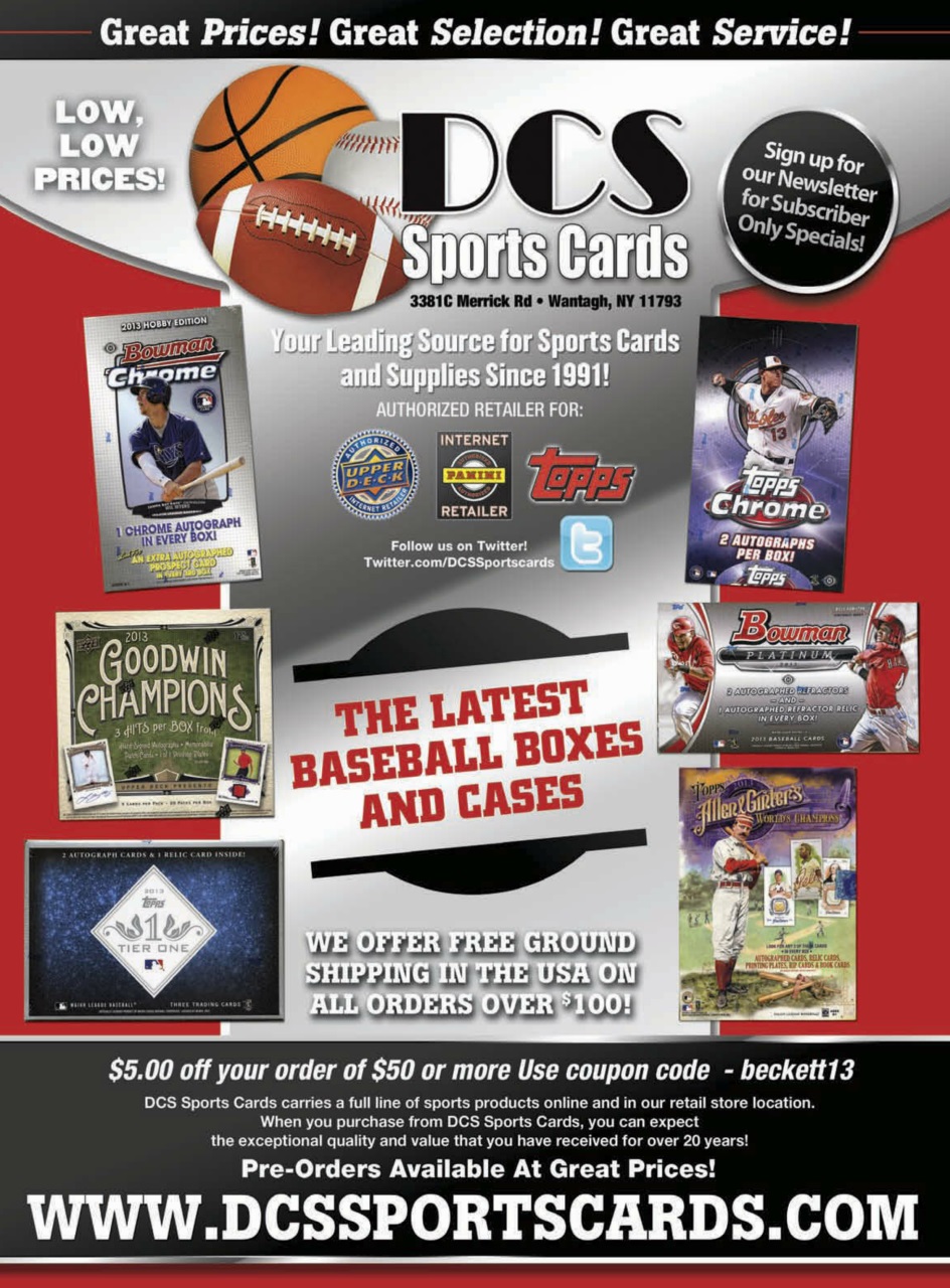 Beckett Baseball Magazine Preview Pages