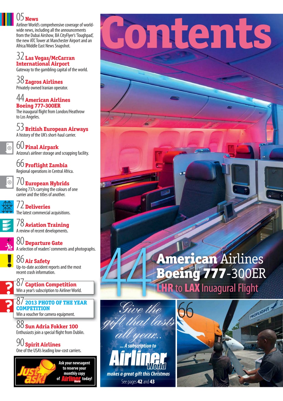 Airliner World Preview Pages
