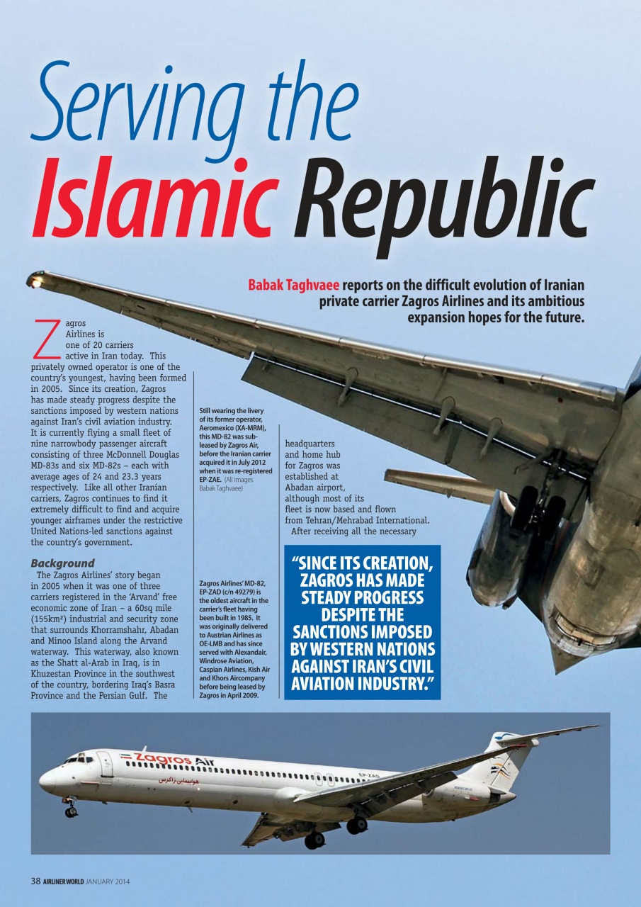 Airliner World Preview Pages