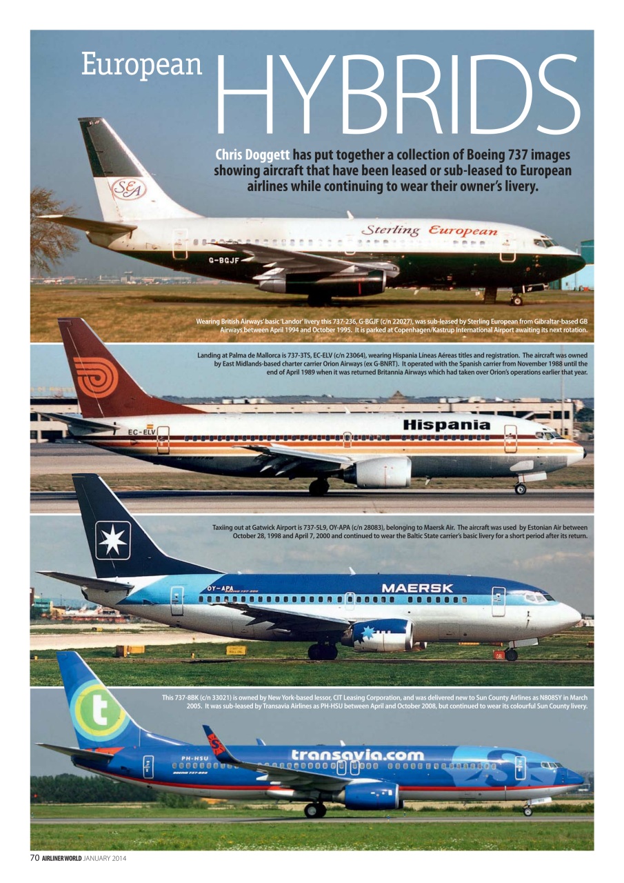 Airliner World Preview Pages