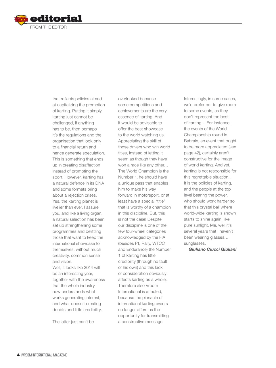 Vroom International Preview Pages