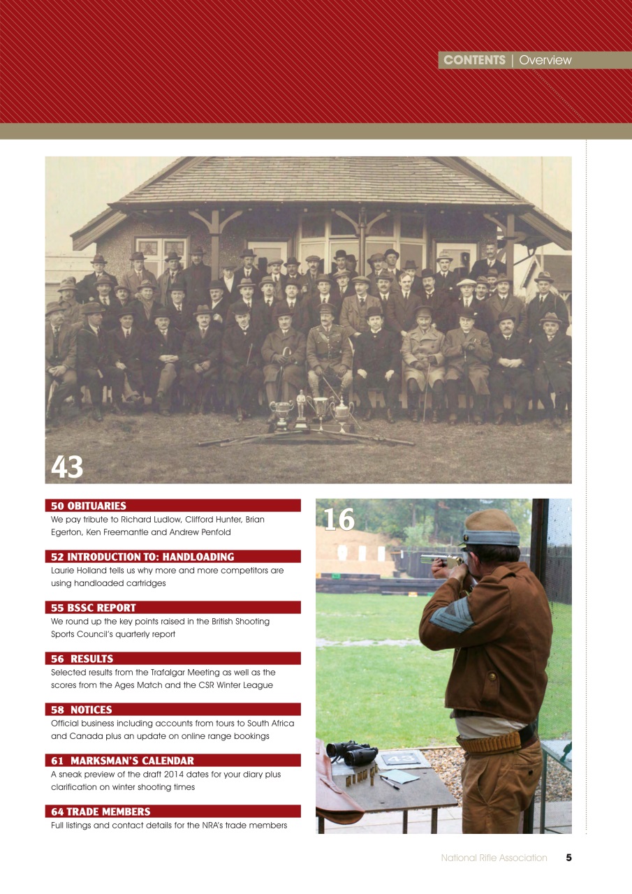 National Rifle Association Journal Preview Pages