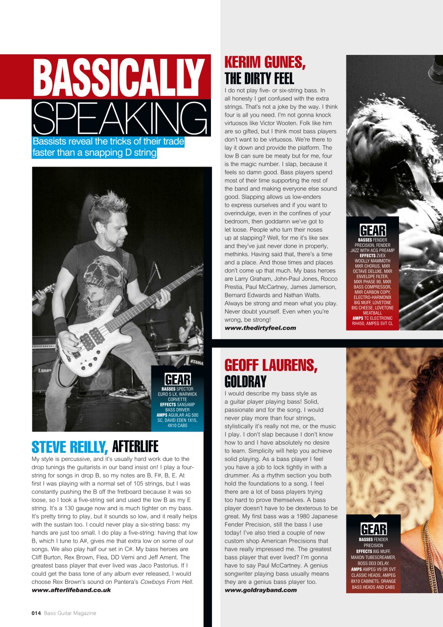 Bass Player UK Preview Pages