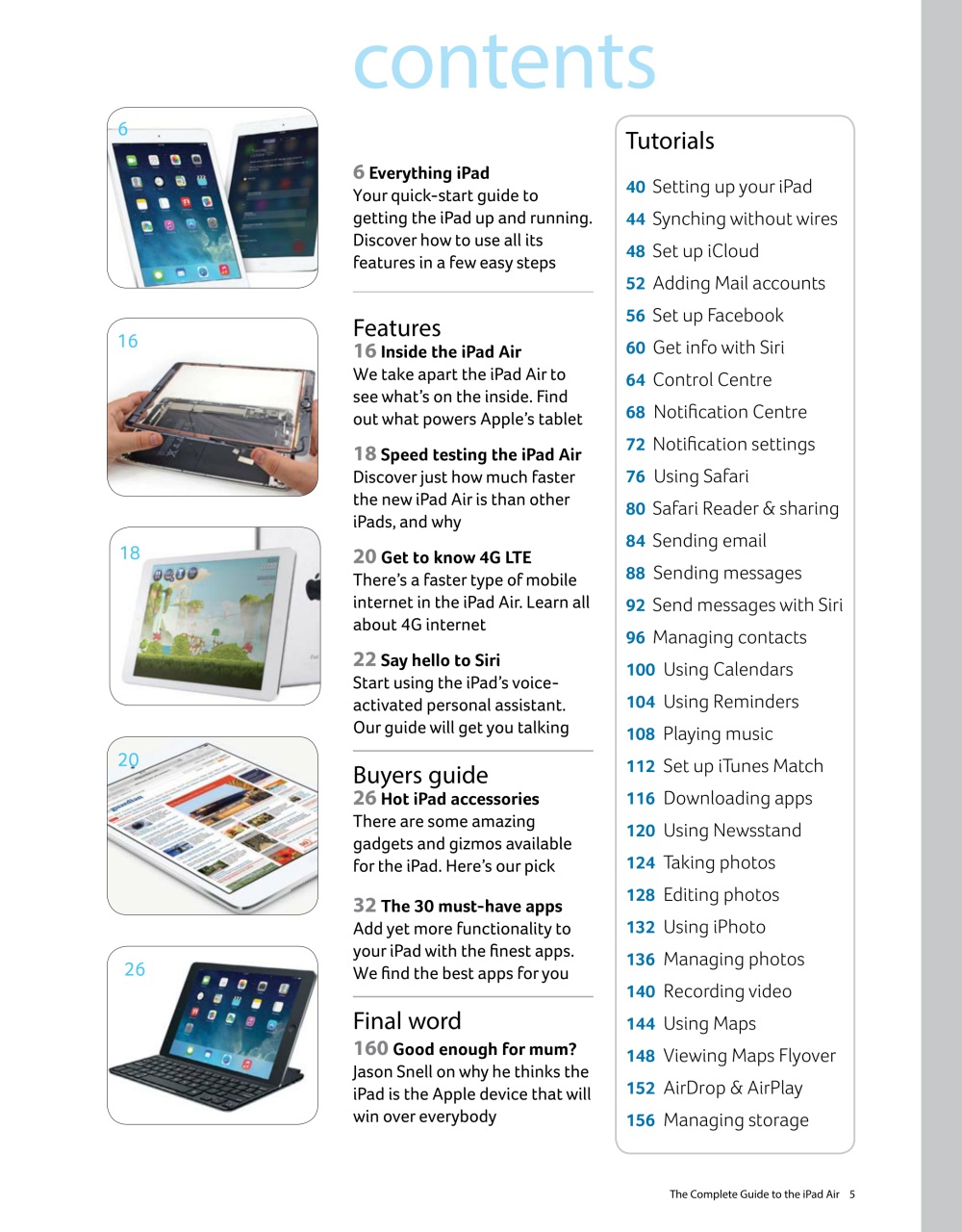iPad and iPhone User Preview Pages
