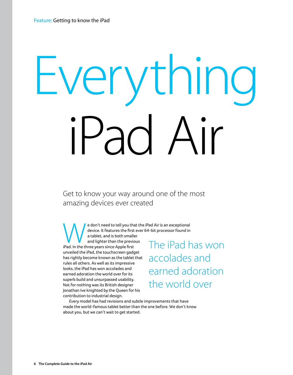 iPad and iPhone User Preview Pages