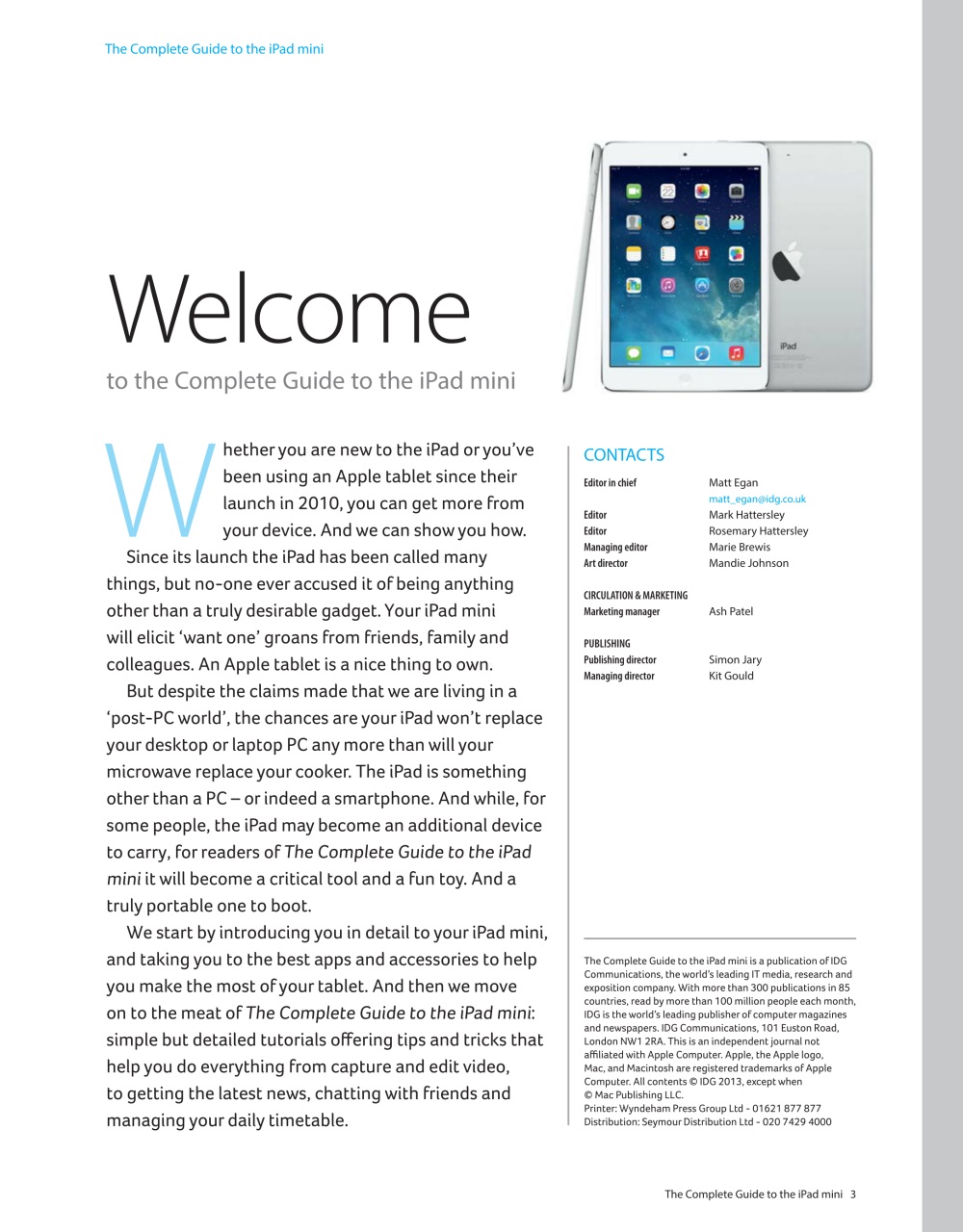 iPad and iPhone User Preview Pages