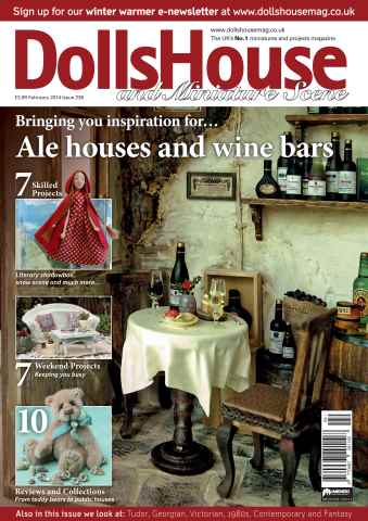 Dolls House and Miniature Scene issue DHMS Feb 2014 (Iss 236)