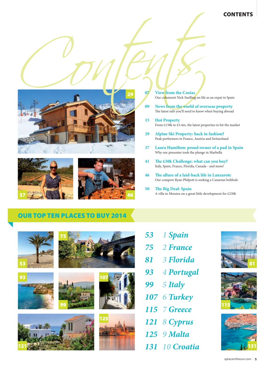 A Place in the Sun Magazine Preview Pages