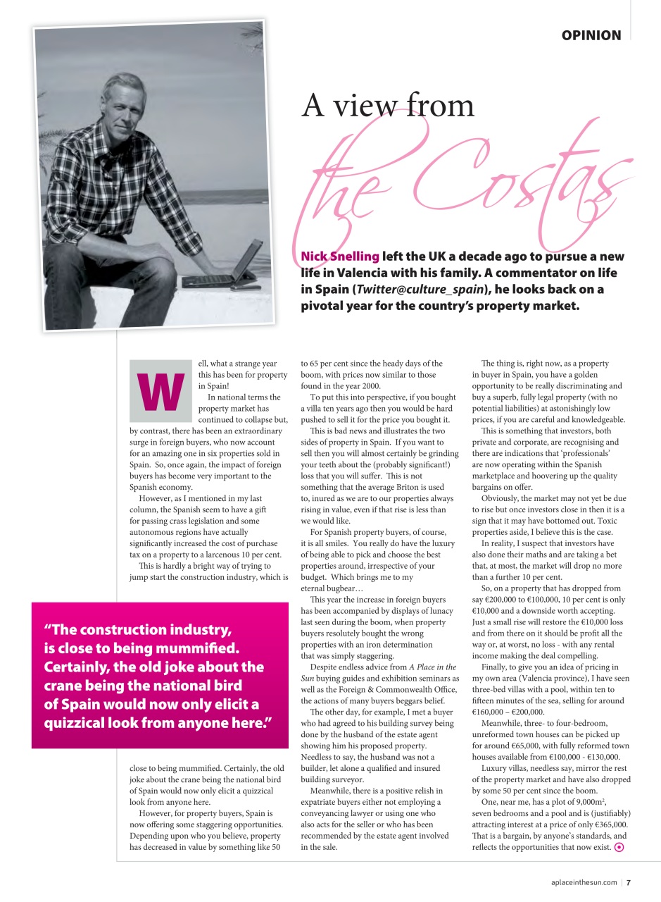 A Place in the Sun Magazine Preview Pages