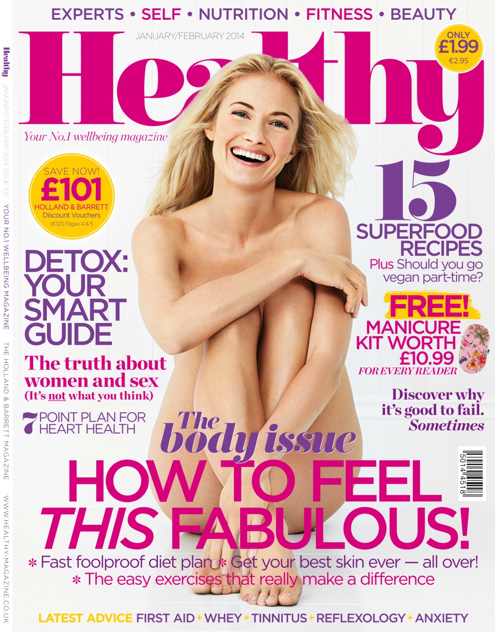 Healthy Magazine Preview Pages
