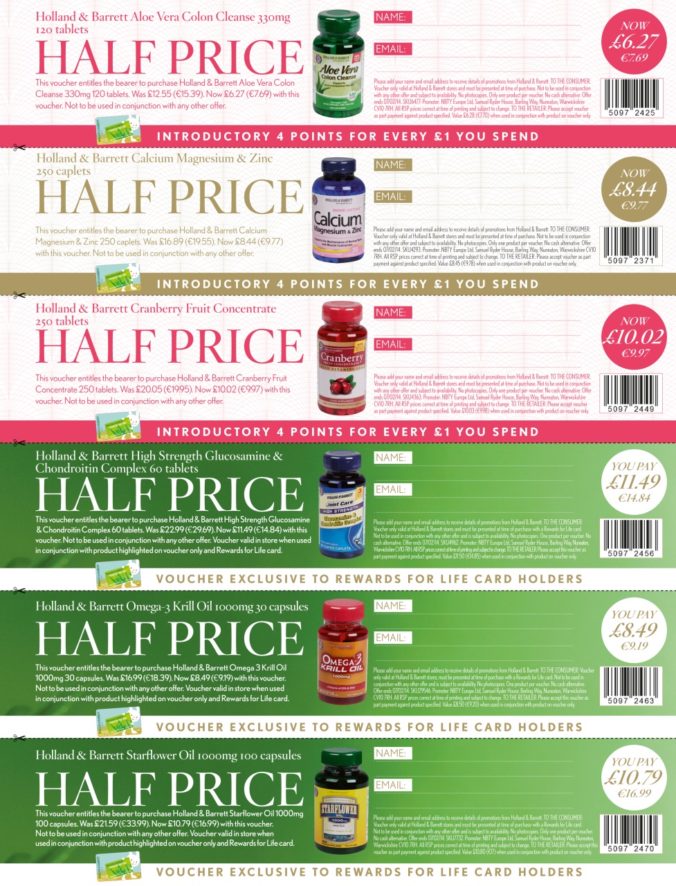 Healthy Magazine Preview Pages