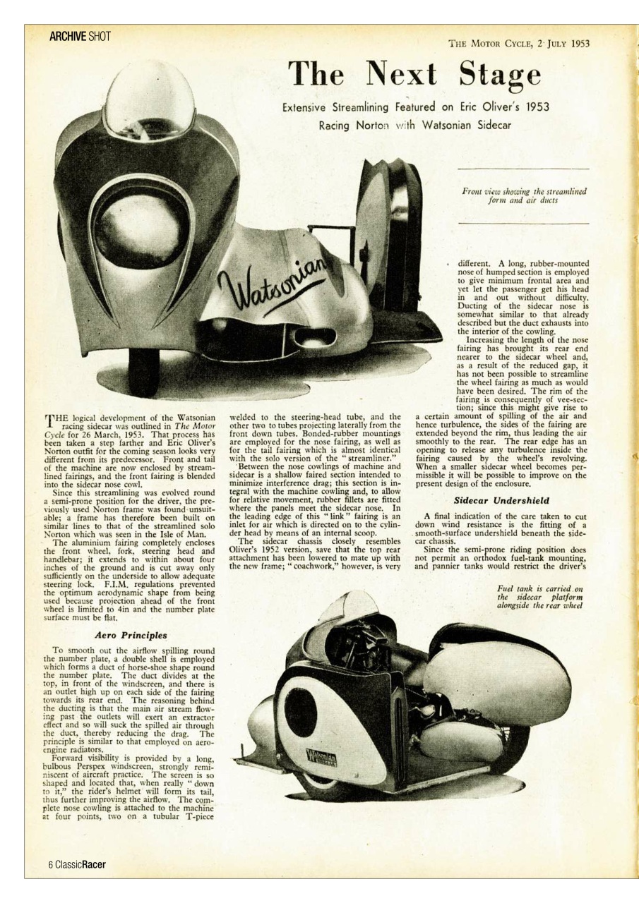 Classic Racer Preview Pages