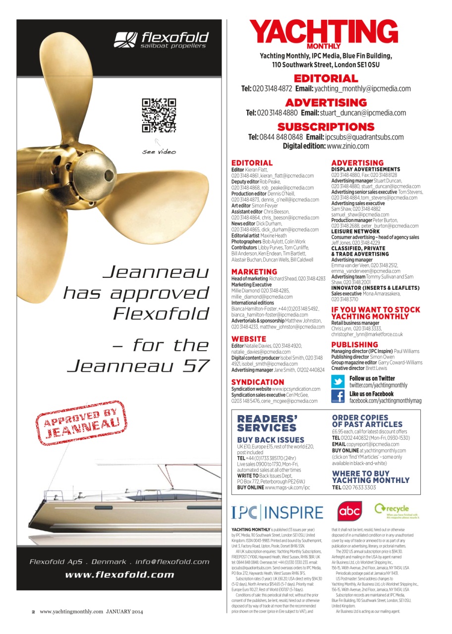 Yachting Monthly Preview Pages