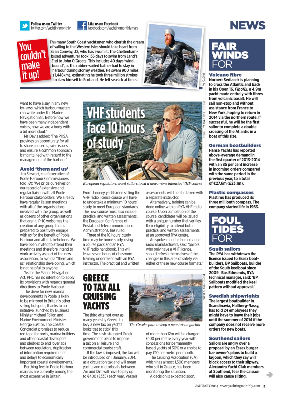 Yachting Monthly Preview Pages