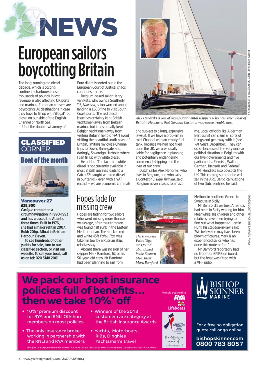 Yachting Monthly Preview Pages