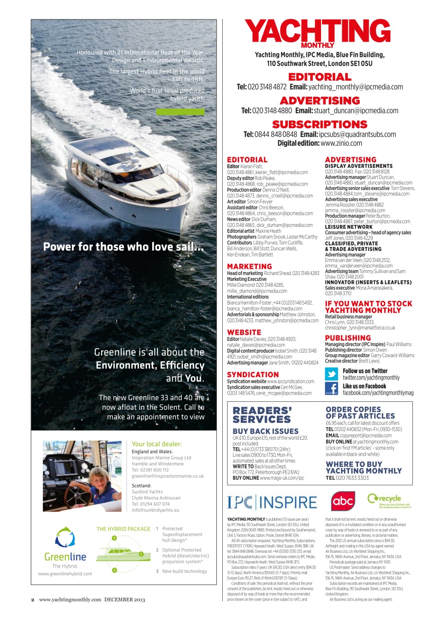Yachting Monthly Preview Pages