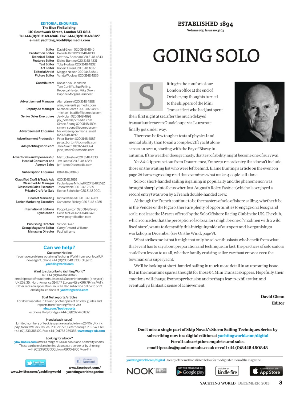 Yachting World Preview Pages