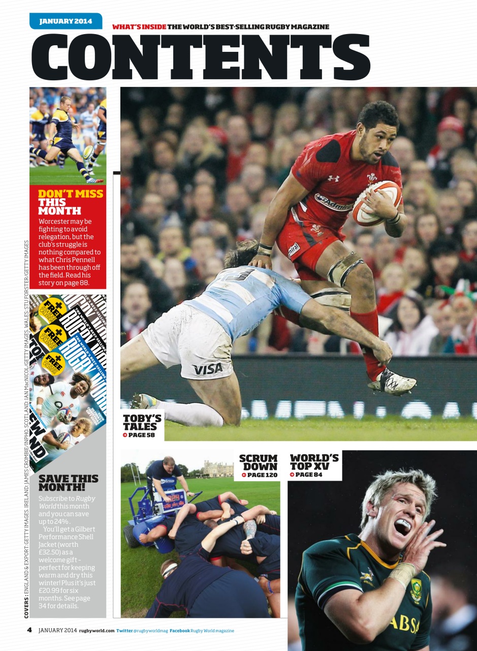 Rugby World Preview Pages