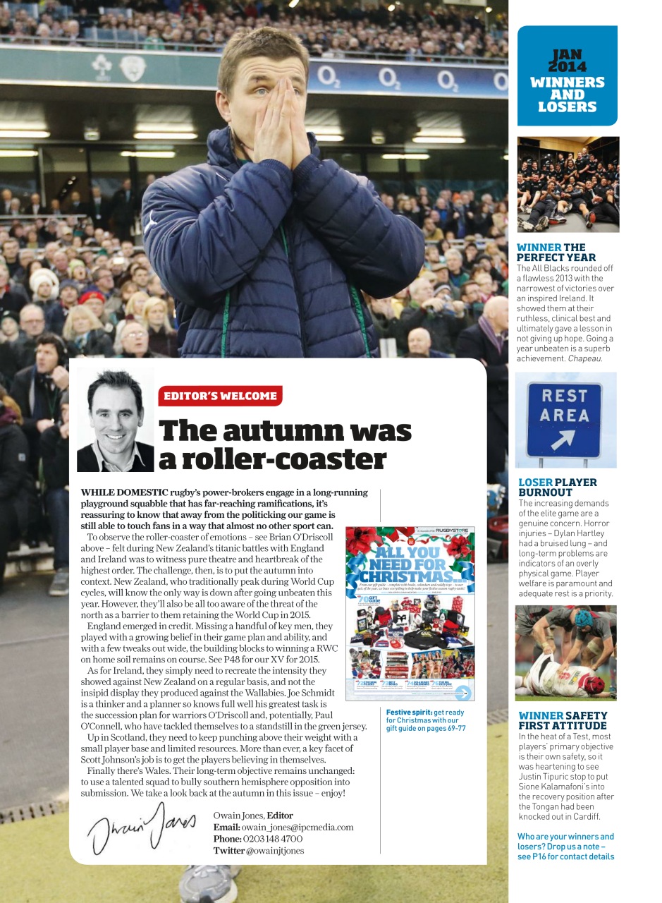 Rugby World Preview Pages