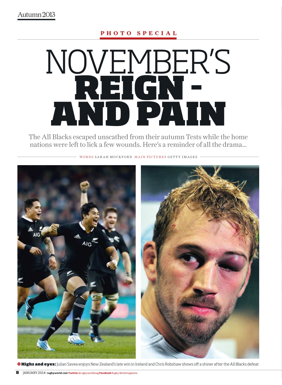 Rugby World Preview Pages