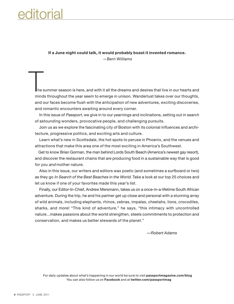 Passport Preview Pages