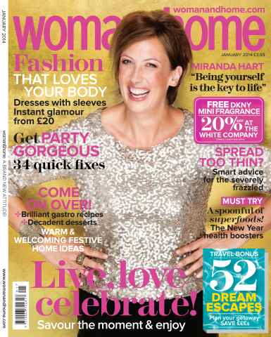 Woman & Home issue January 2014
