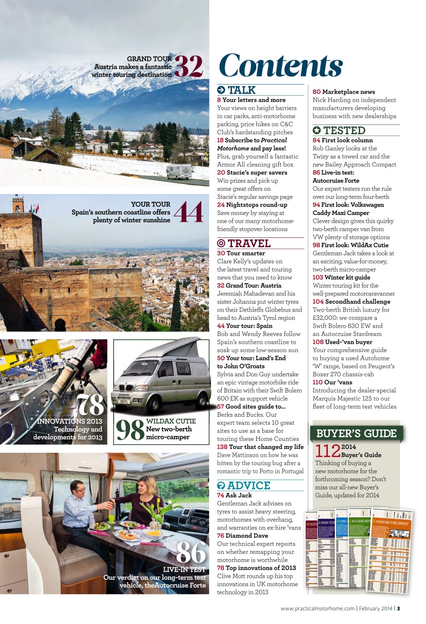 Practical Motorhome Preview Pages