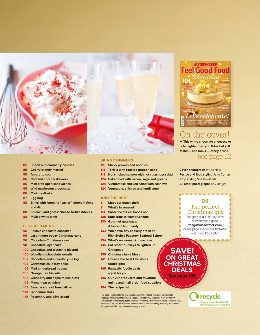 Woman & Home Feel Good Food Preview Pages