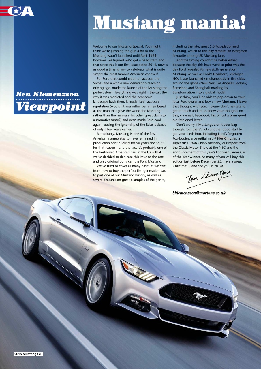 Classic American Magazine Preview Pages