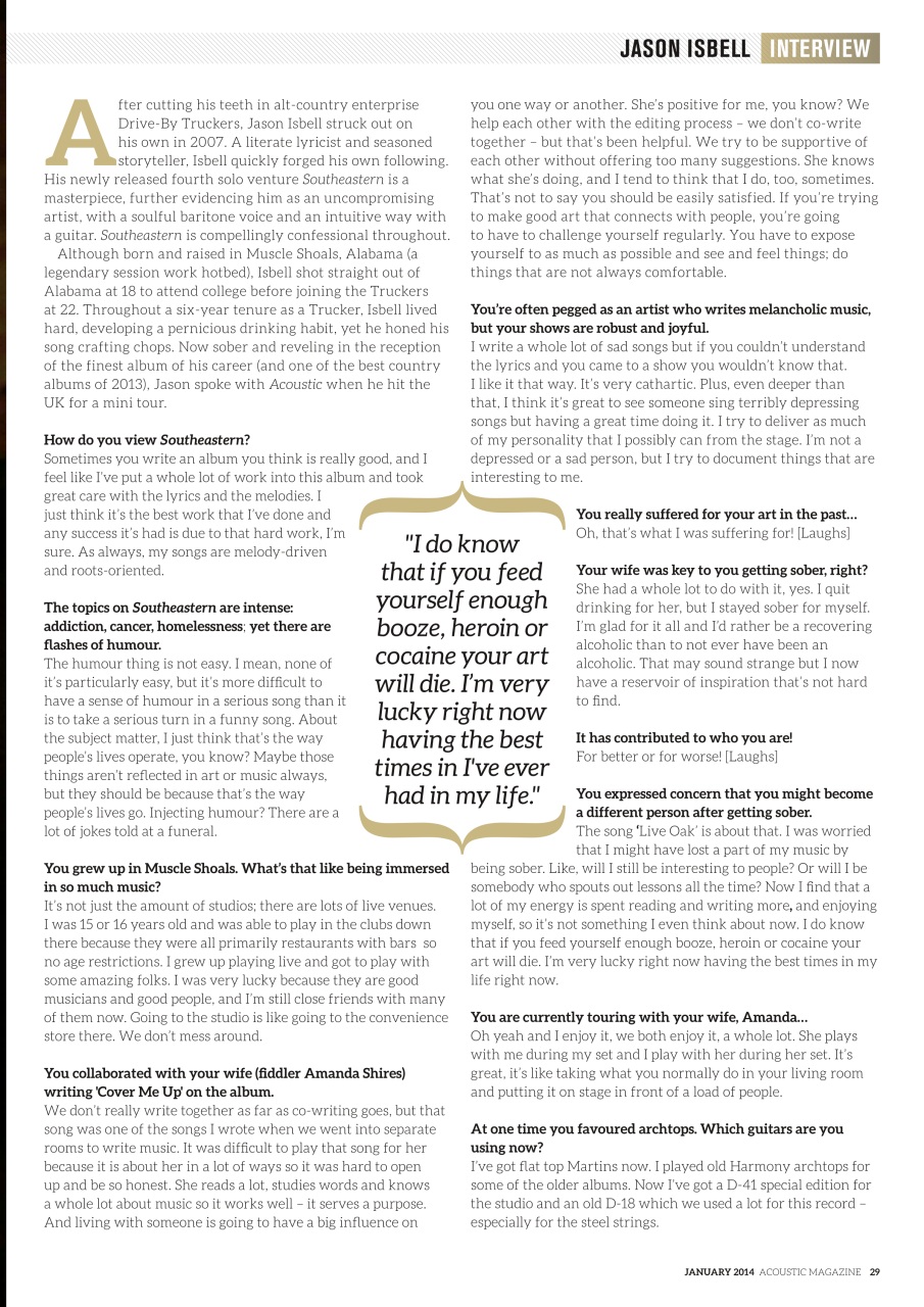 Acoustic Preview Pages