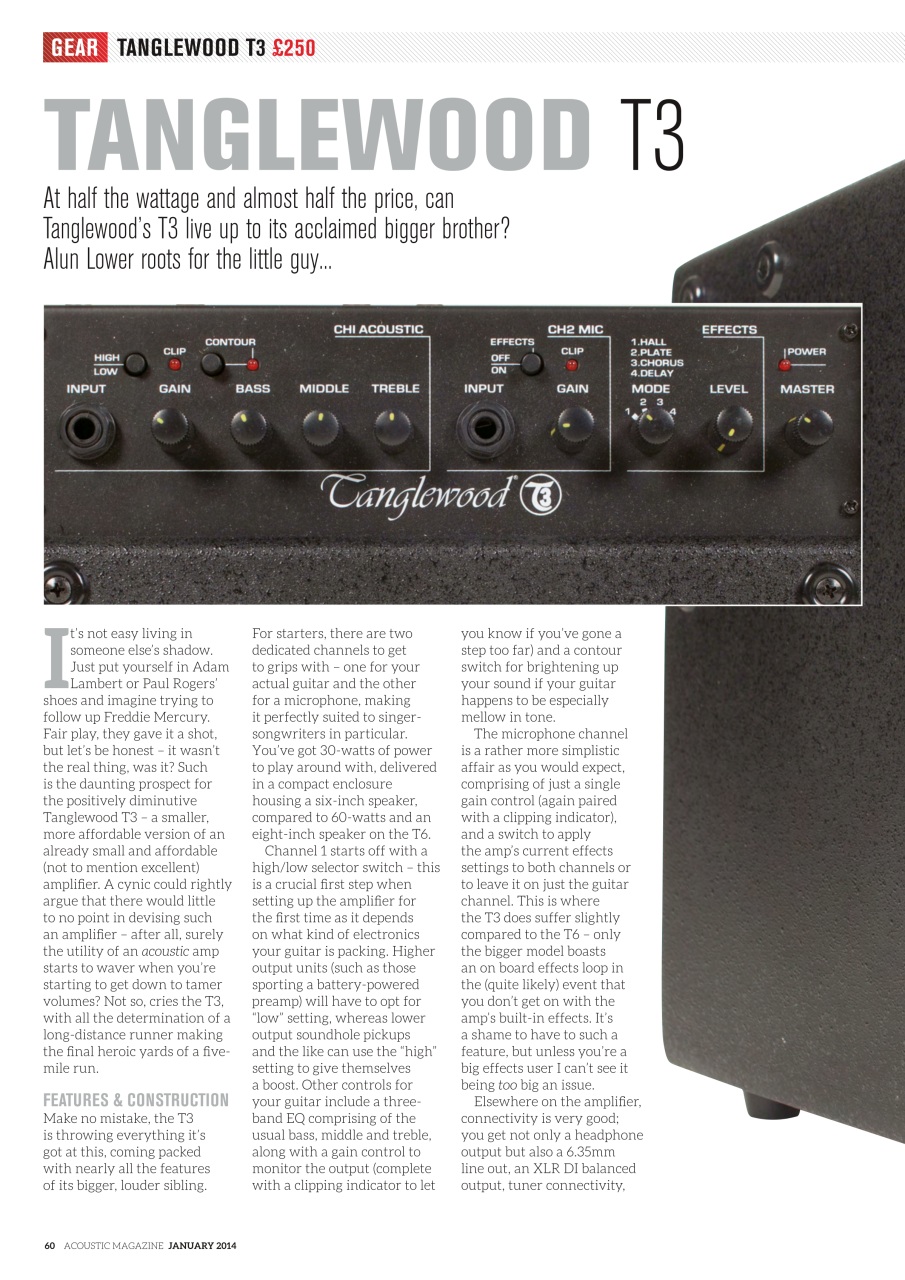 Acoustic Preview Pages