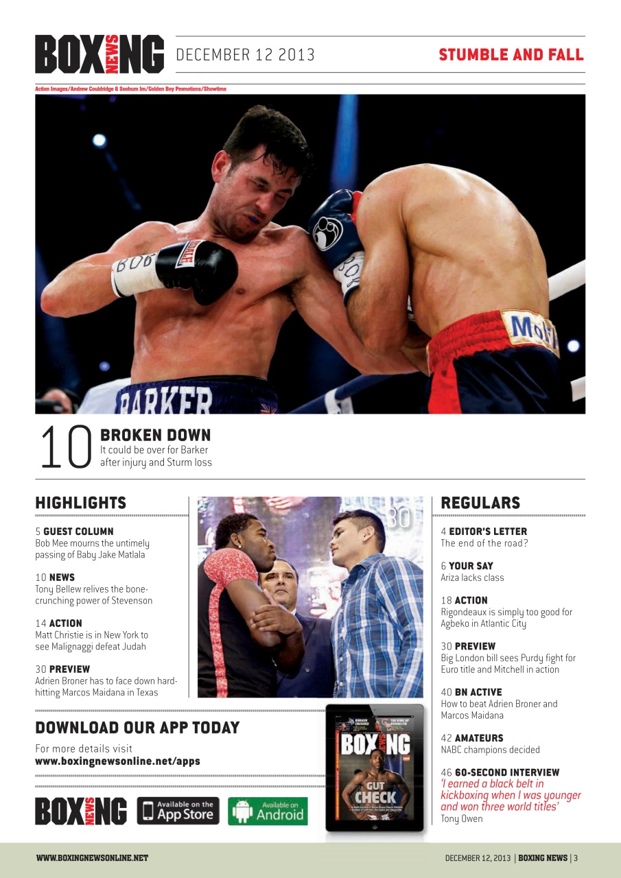 Boxing News Preview Pages