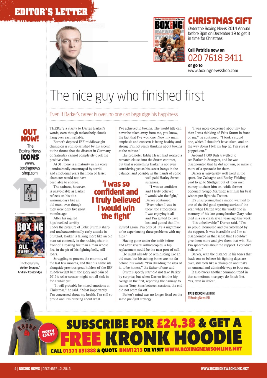 Boxing News Preview Pages