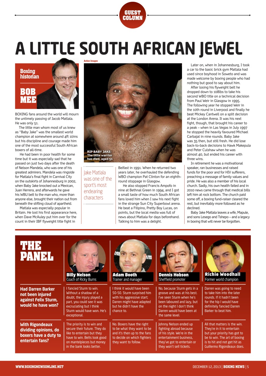 Boxing News Preview Pages