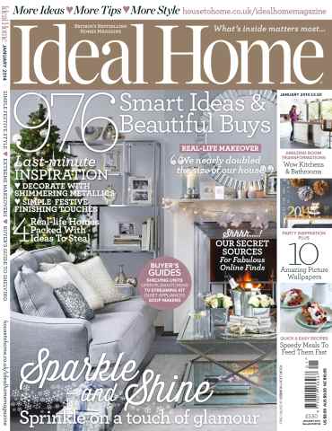 Ideal Home issue January 2014