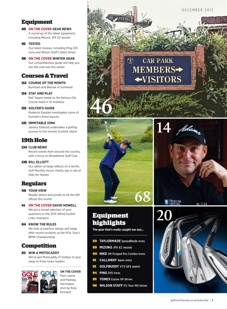 Golf Monthly Preview Pages