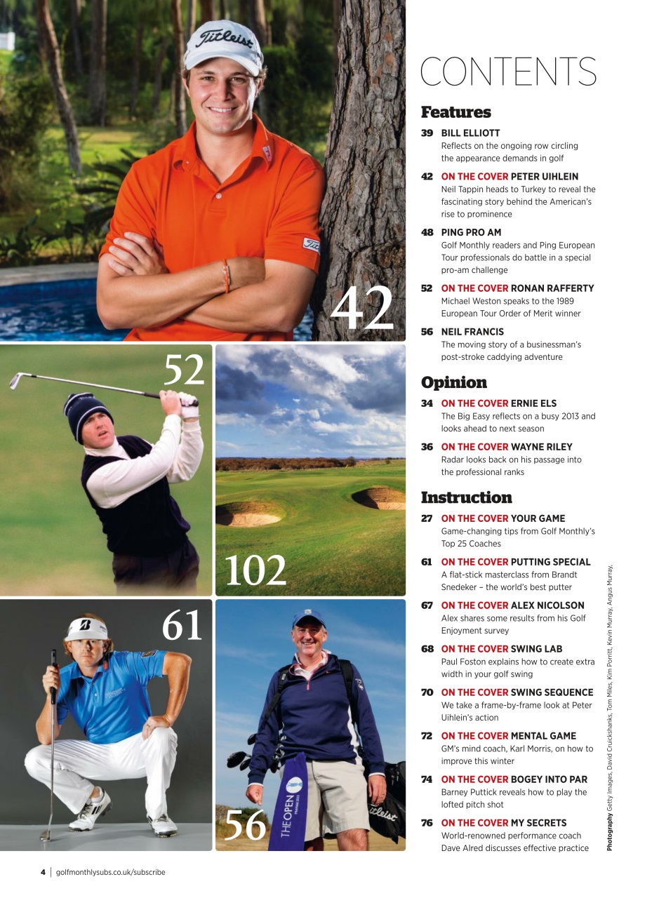 Golf Monthly Preview Pages