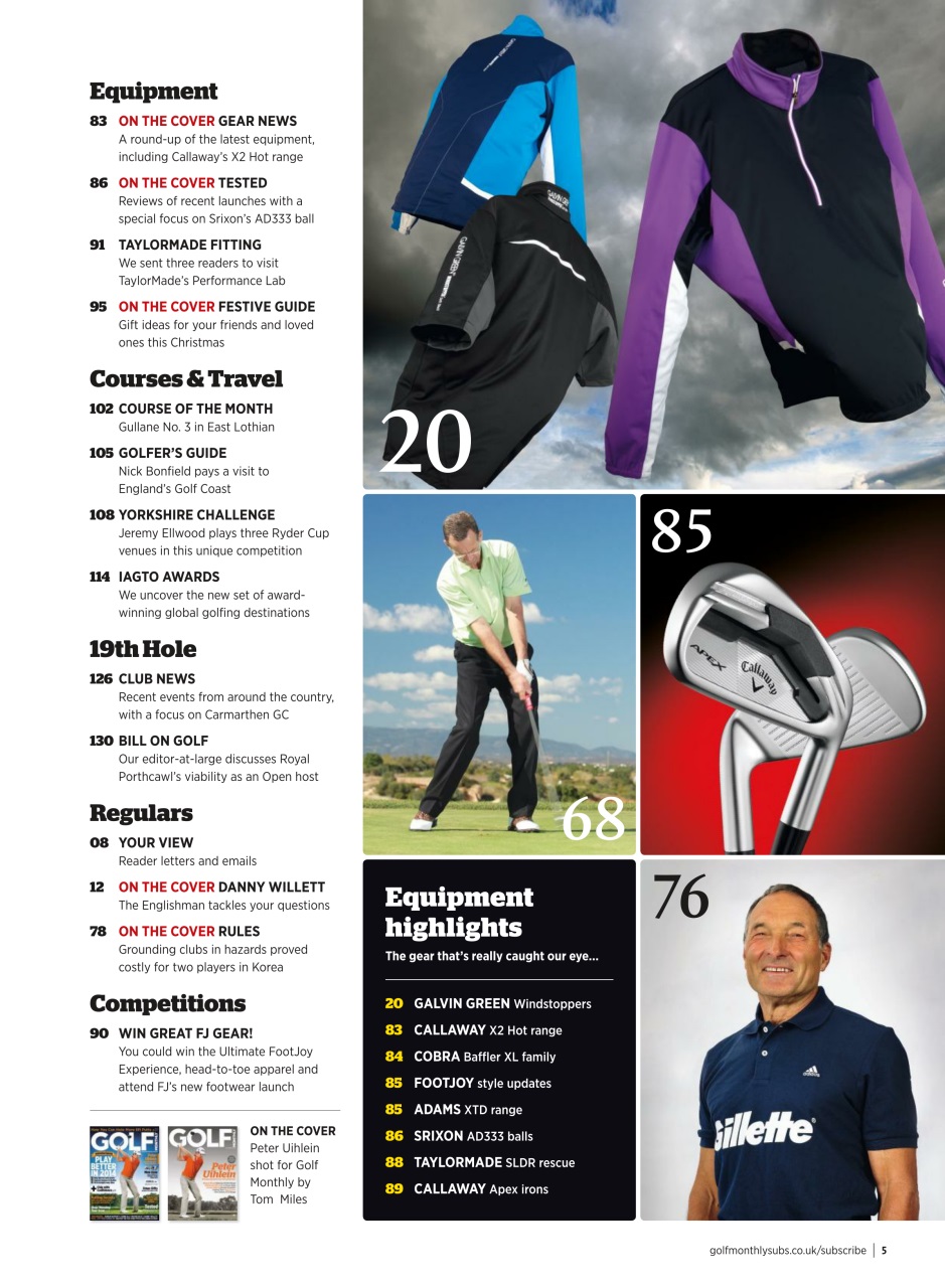 Golf Monthly Preview Pages