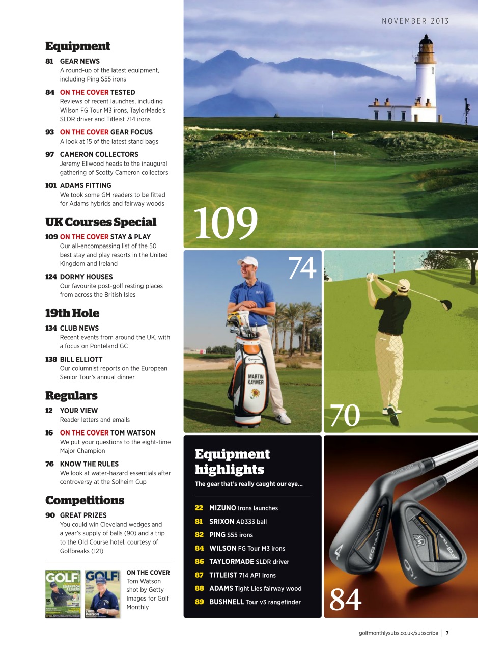 Golf Monthly Preview Pages