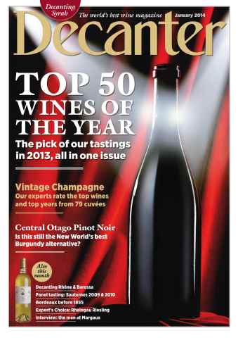 Decanter issue January 2014