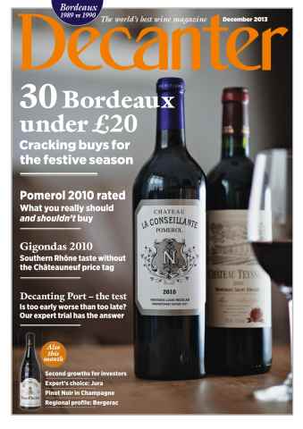 Decanter issue December 2013