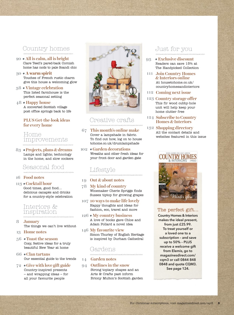 Country Homes & Interiors Preview Pages