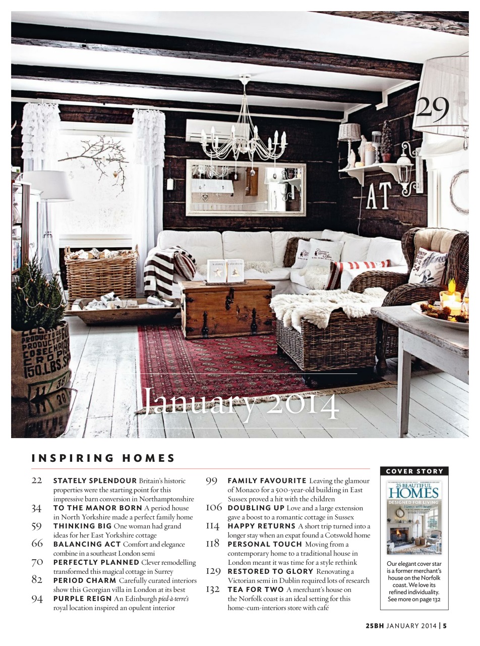 25 Beautiful Homes Preview Pages