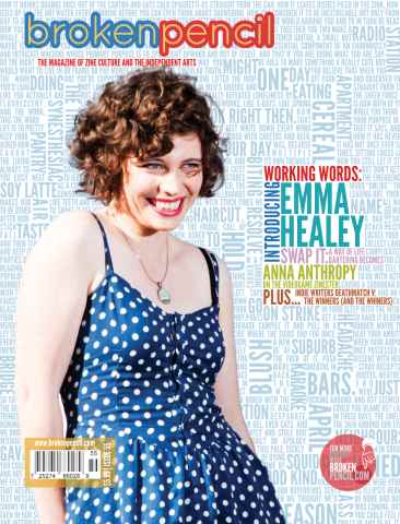 Broken Pencil issue Issue 55 - Spring, Introducing Emma Healey