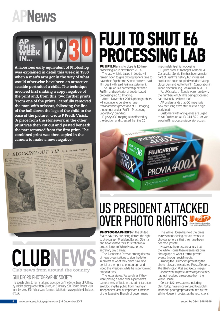 Amateur Photographer Preview Pages