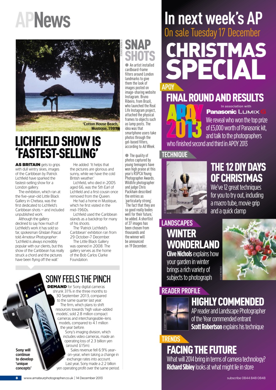 Amateur Photographer Preview Pages