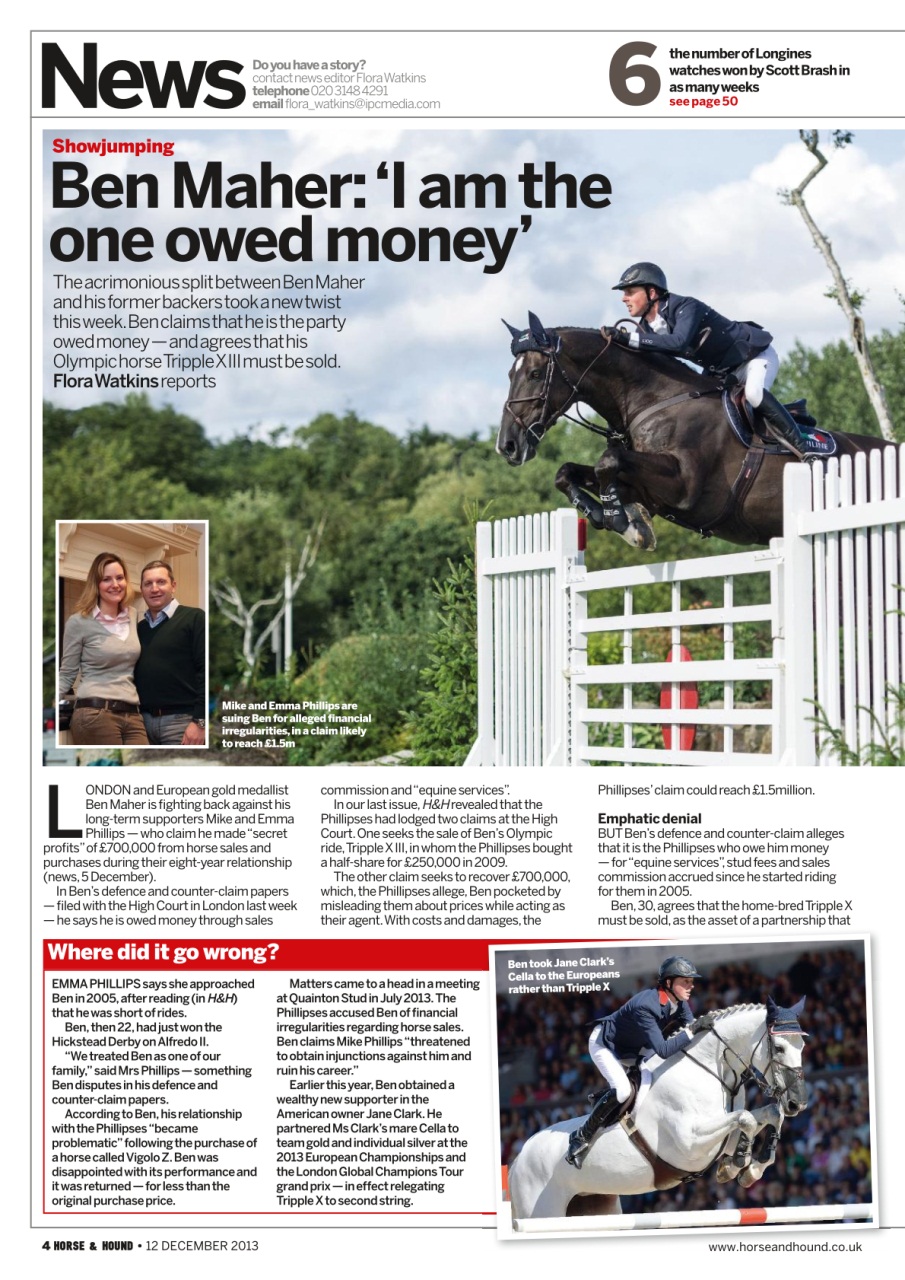 Horse & Hound Preview Pages