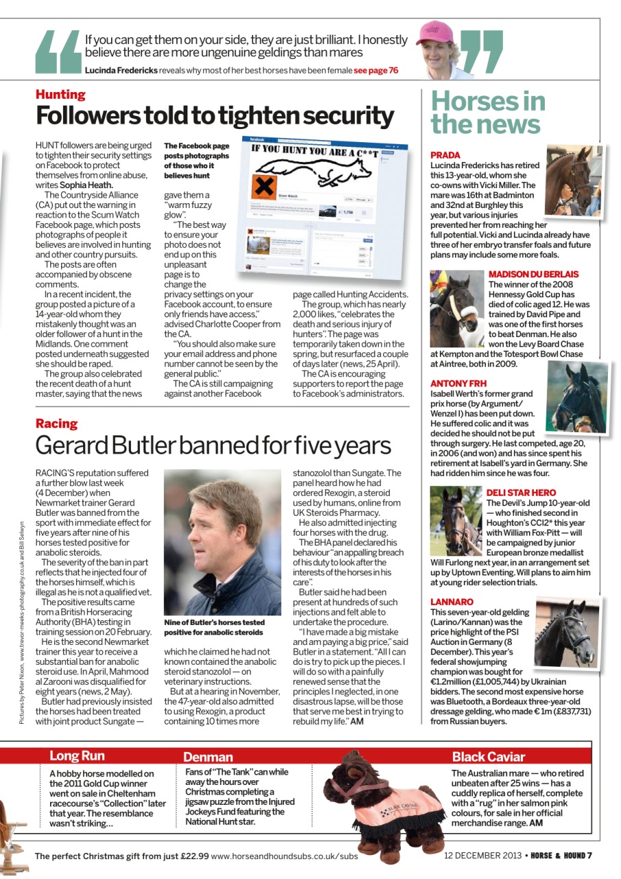 Horse & Hound Preview Pages